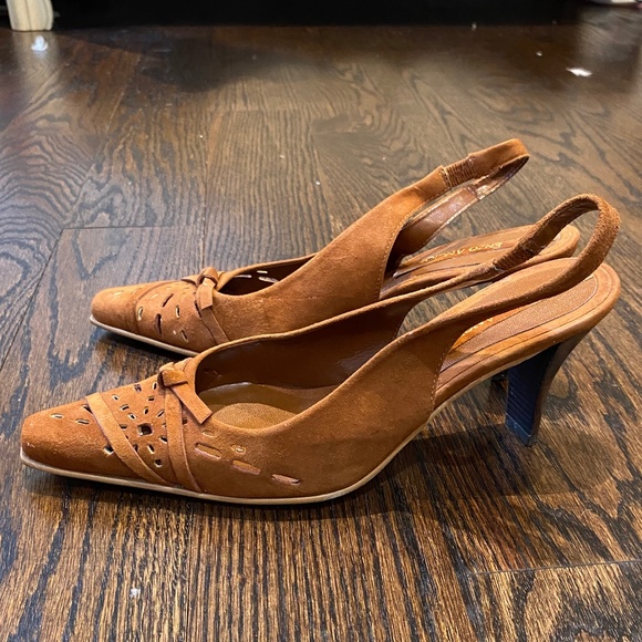 Suede Kitten Heels - Picture 3 of 8